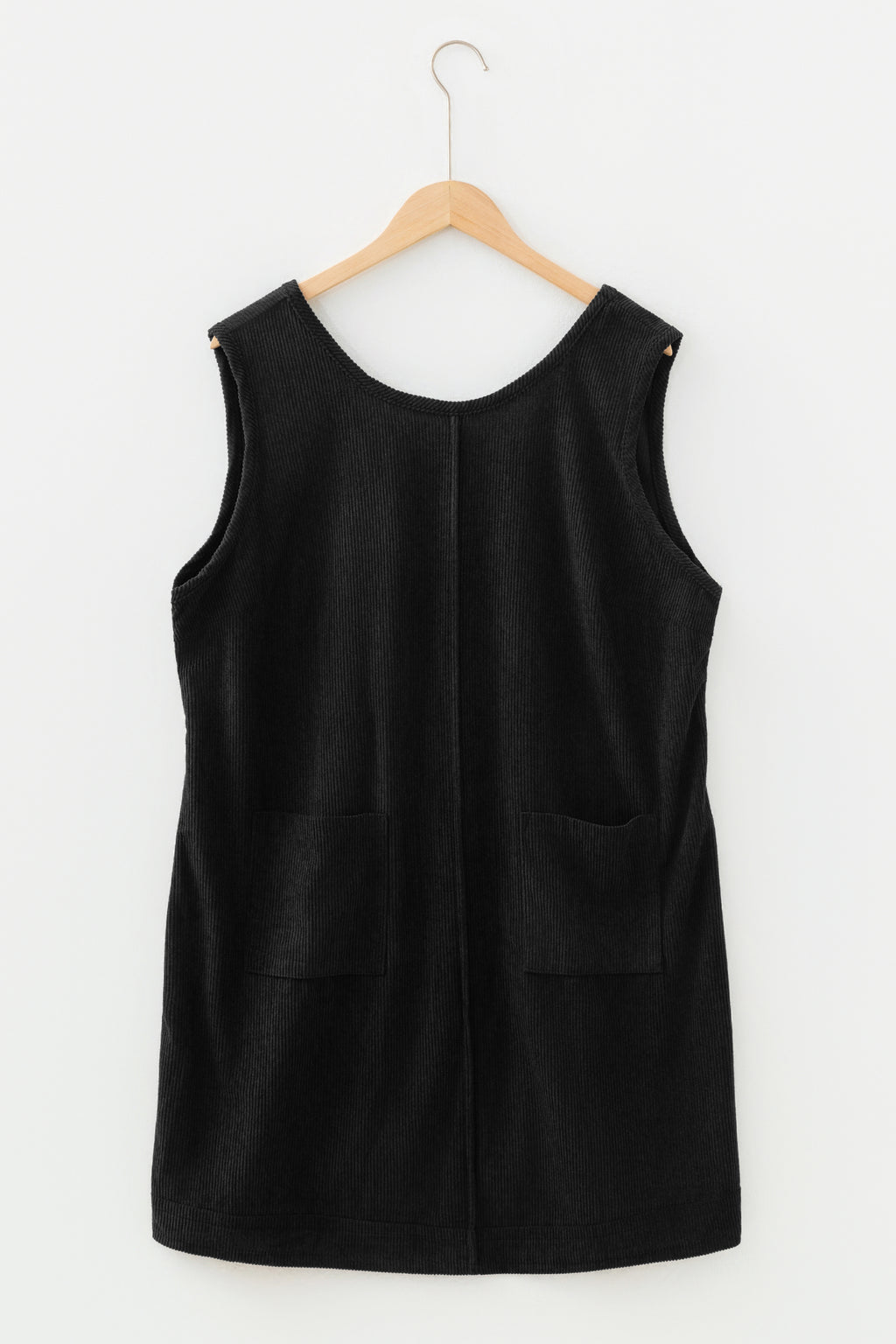 Plus Size Corduroy Mini Dress