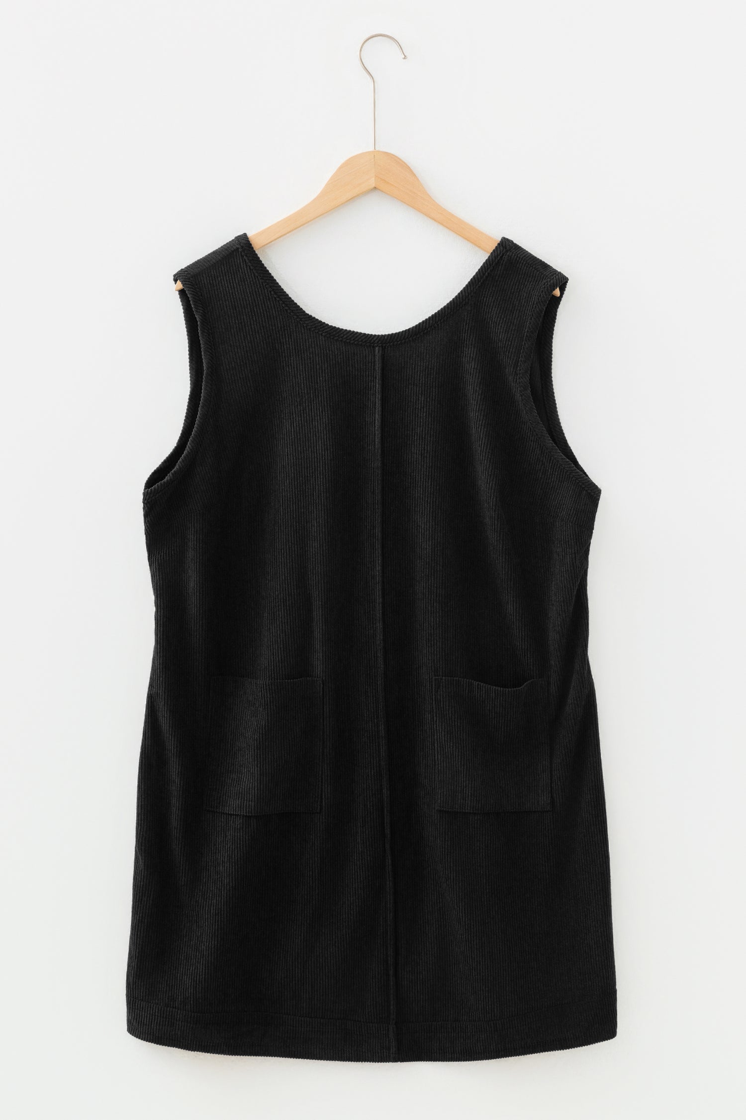 Plus Size Corduroy Mini Dress