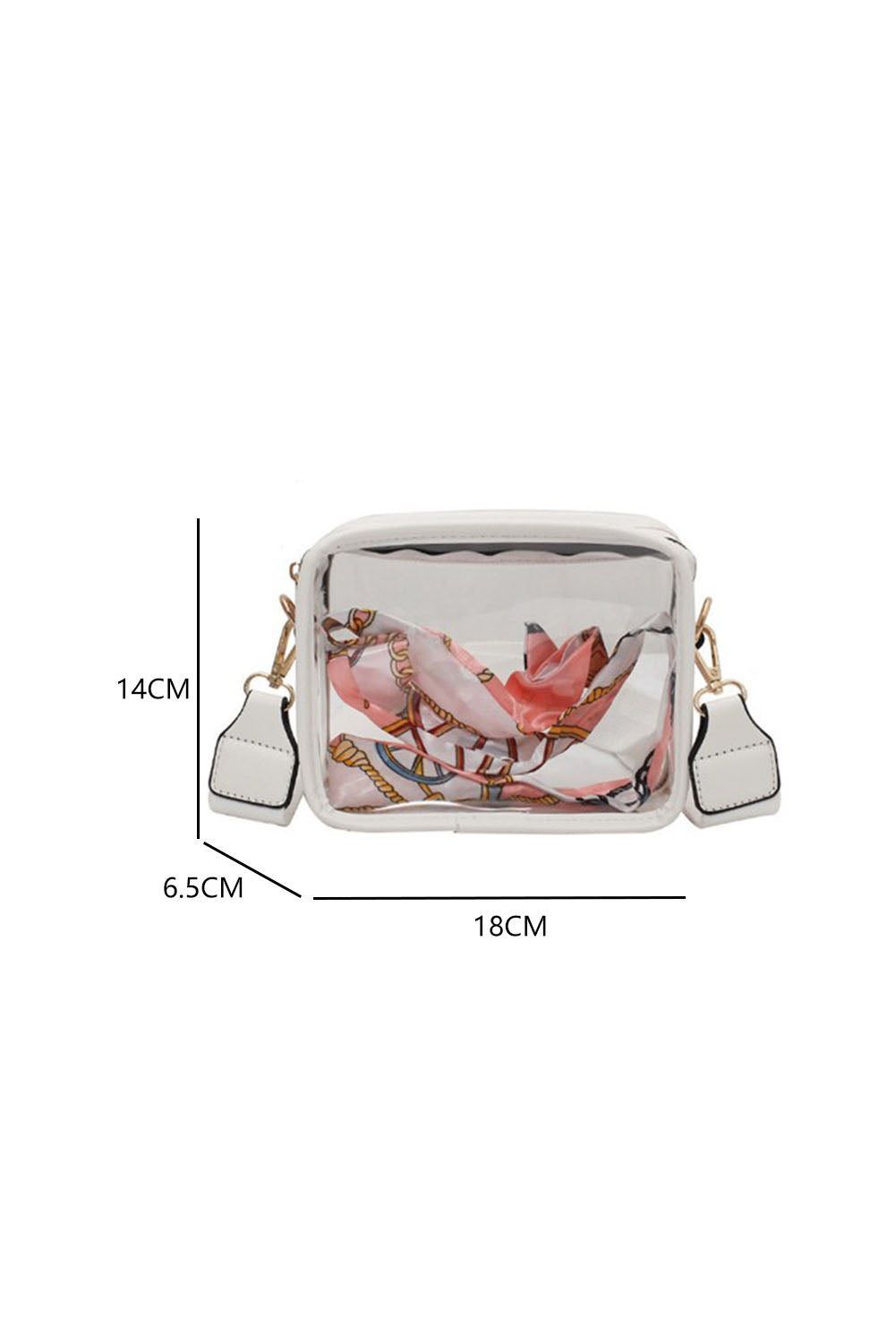 Clear Waterproof Crossbody Bag