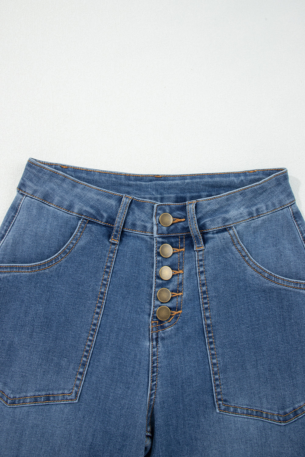 Vintage Inspired High Waist Sailor Jeans