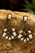 White Turquoise Inspired Earrings