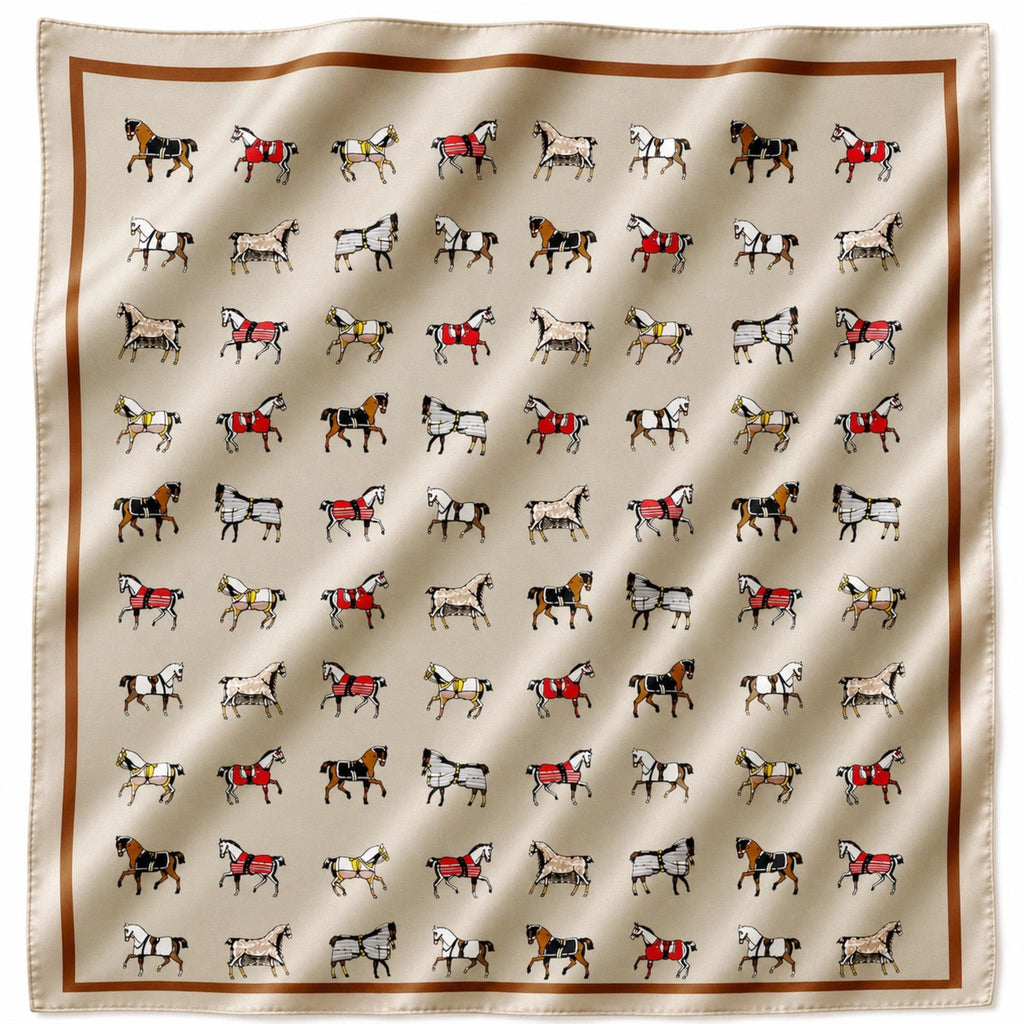 Satin Wild Rag - Equestrian Horse