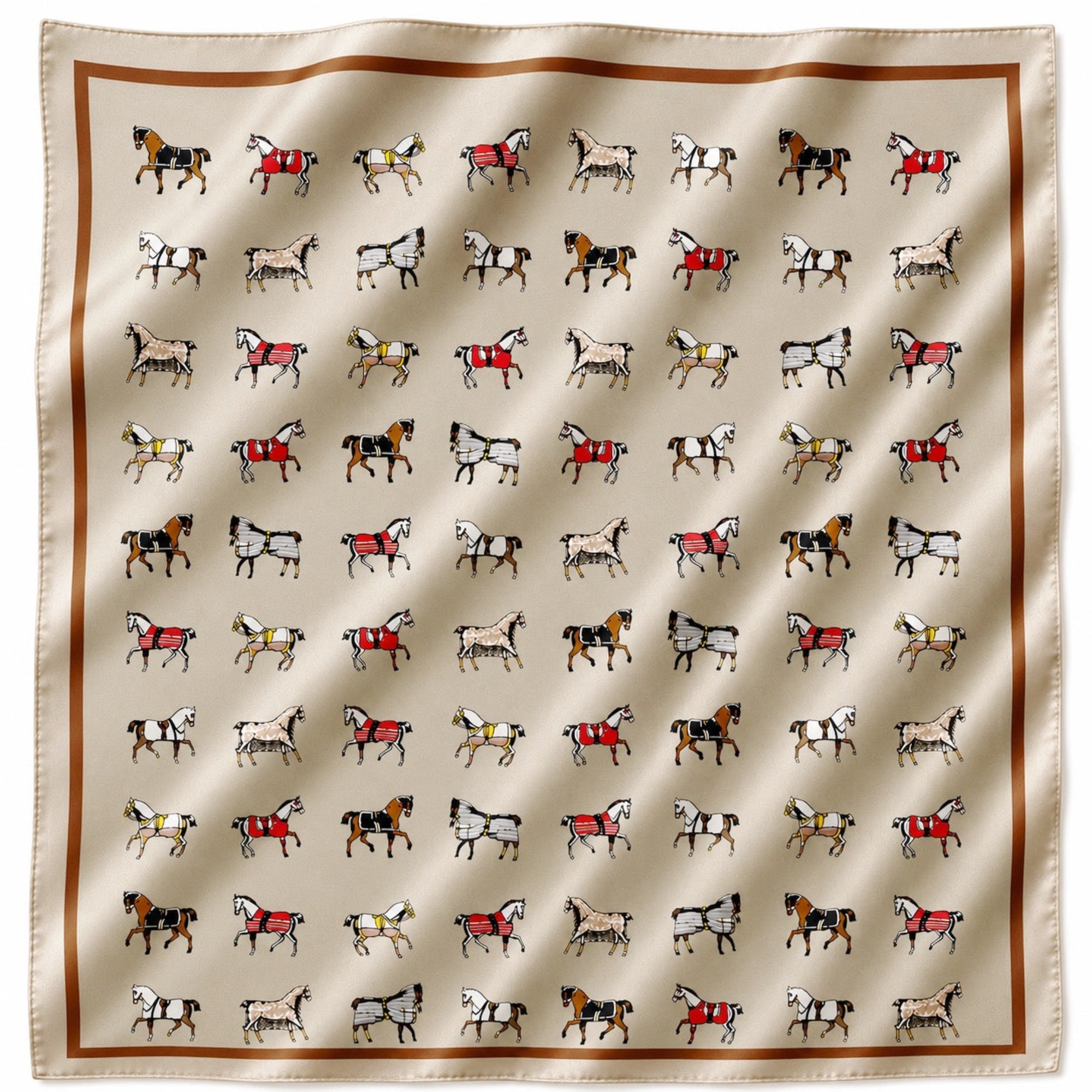Satin Wild Rag - Equestrian Horse