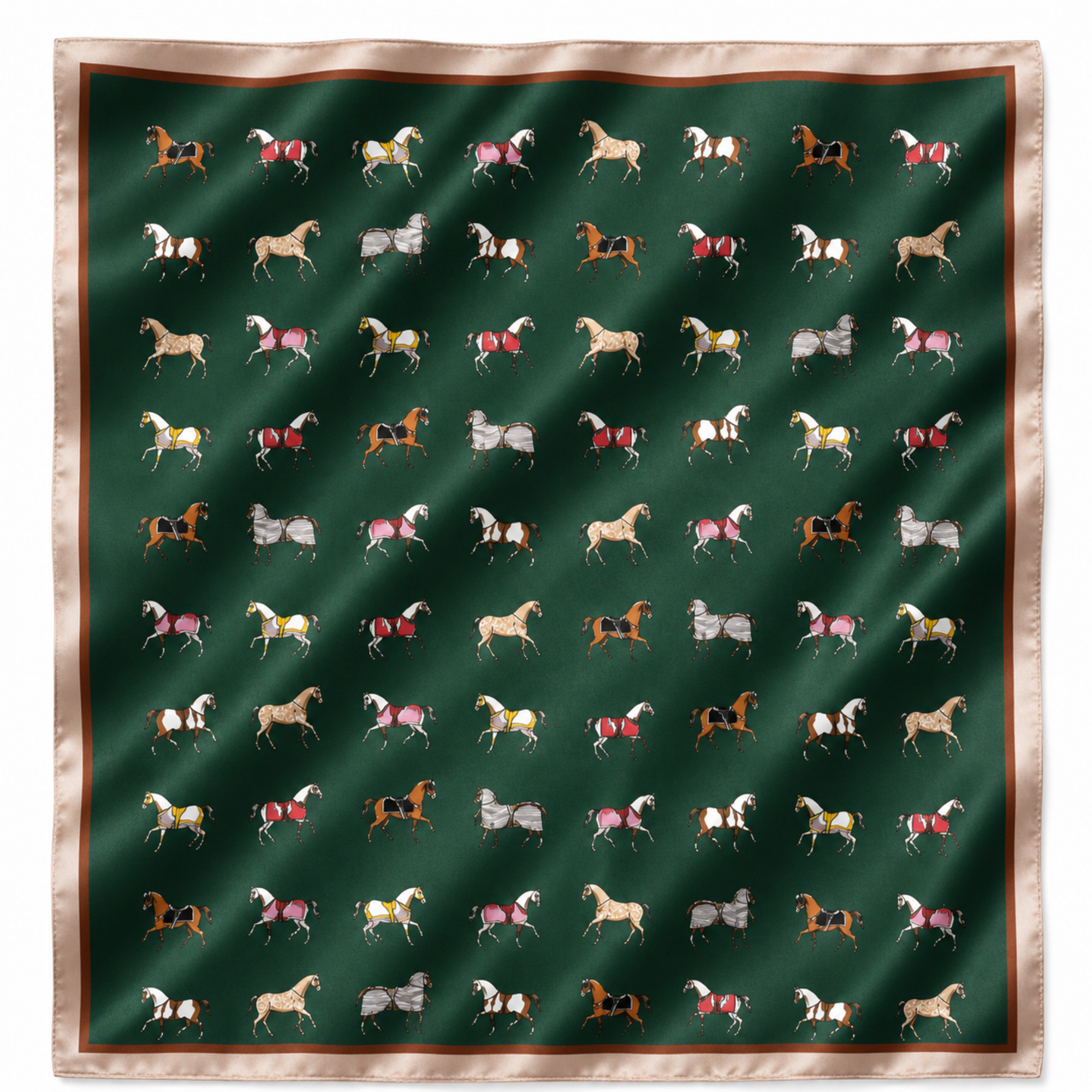 Satin Wild Rag - Equestrian Horse