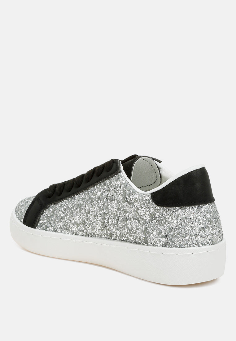 Glitter Star Chunky Sneakers