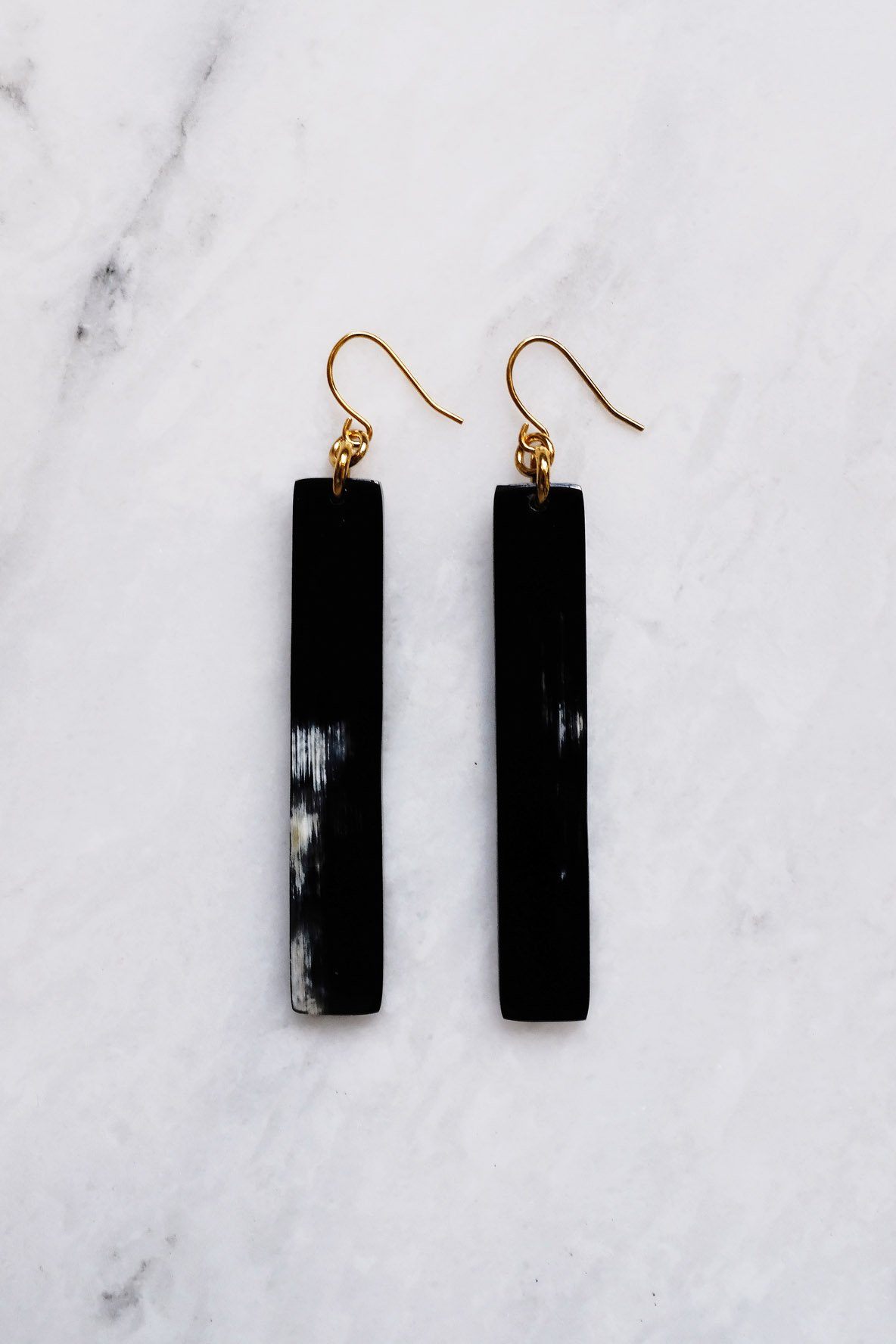 Bare Bones Bar Earrings