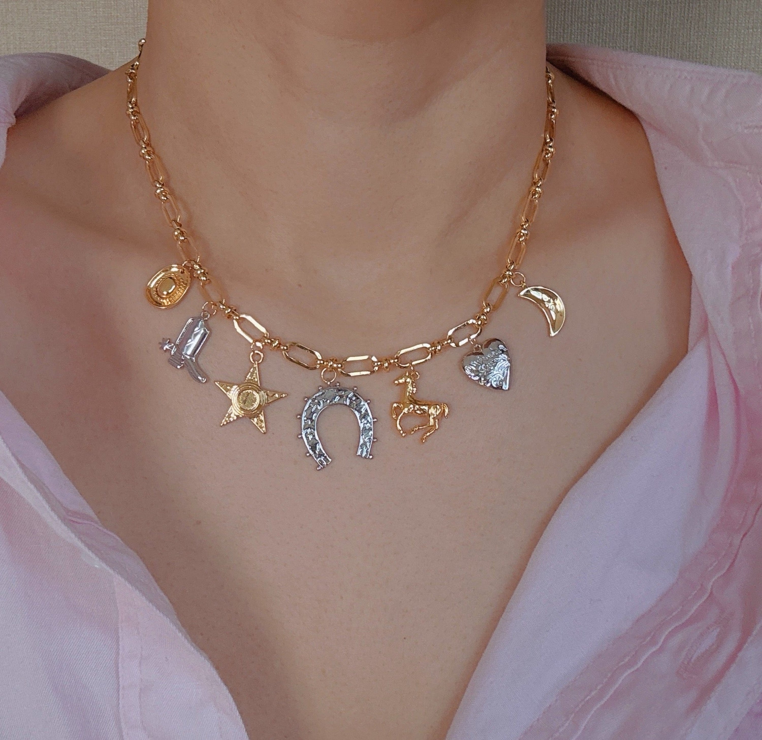Wild Western Charm Necklace