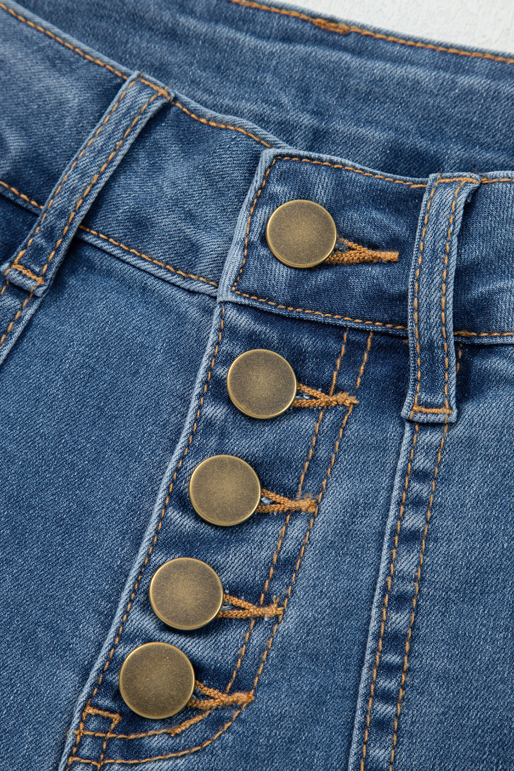 Vintage Inspired High Waist Sailor Jeans